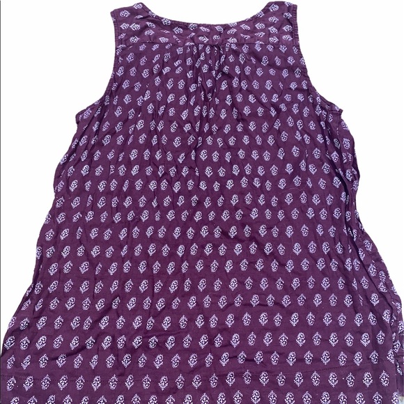 Gap factory small boho floral sleeveless top - Picture 2 of 4